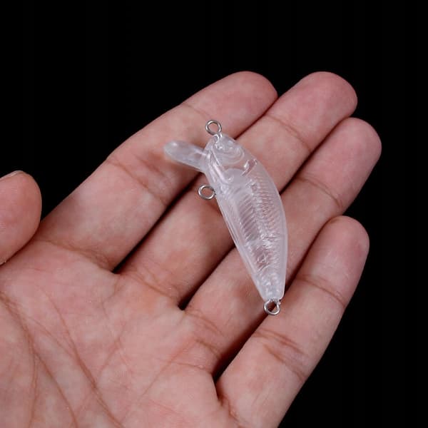 KROPP Wobbler GÄS GÖS Gör-det-själv för MÅLNING 5cm 3.6g