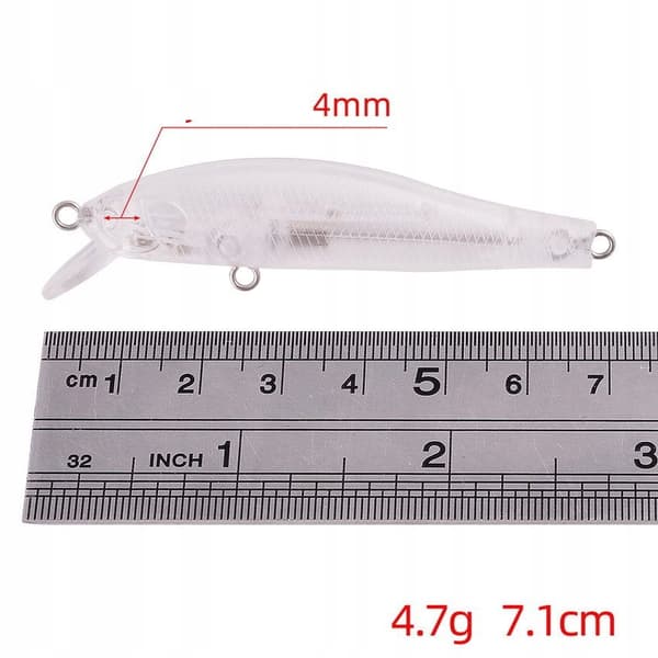 BODY Wobbler HAUKKI KUHA AHVEN Tee-se-itse MAALAUSKALAUKSEEN 8.8cm 7g