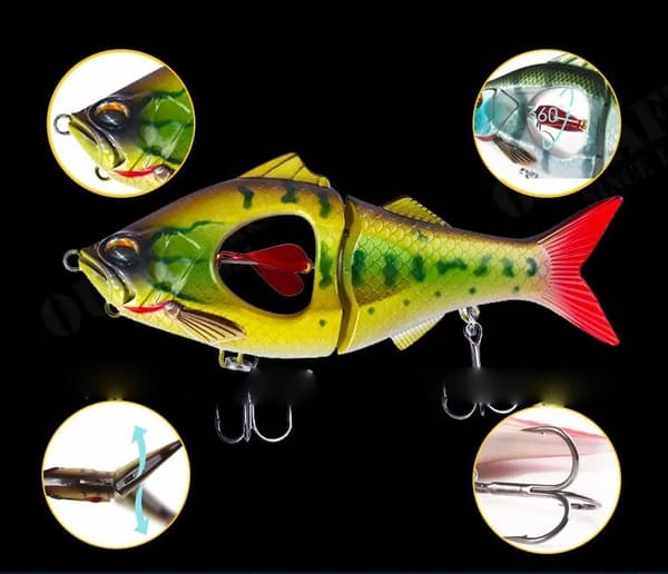 BETE WOBBLER XXL för GÄDDA, MAL, GÖS Roterande PENDEL 13,5 cm 35g