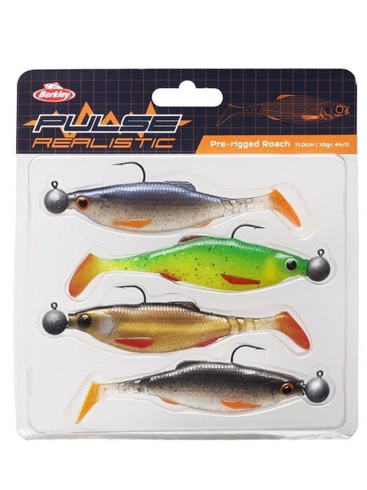Berkley fiskedrag - platsB09G2YTNB7 - Pulse Realistic Roach Förriggad 70 mm, 110 mm - 150 mm - Fiskesats