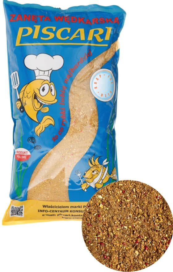 PISCARI-KALASTUSSYÖTTI SÄDE-TURVAHOUSU 1kg