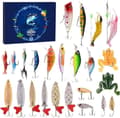 Miniatyrbilde 1 av 4: Fiskebetenn / Wobblere - 24 fiskesluk i Julekalender