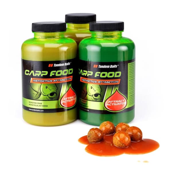 Tandem Baits CARP FOOD ATTRACT ACTIVATOR 500ML EXCELLENT JORDGUBB|11138