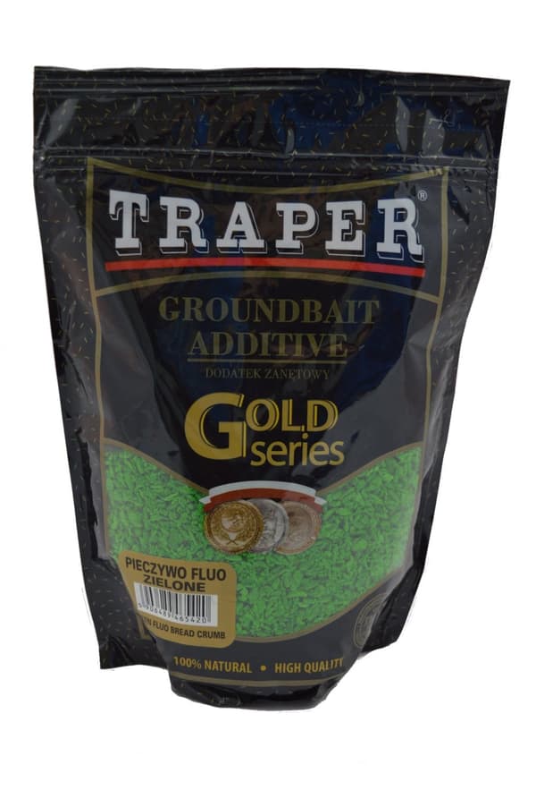 Lokkemiddel Traper Gold Series 400g Fluo Grønt Brød 01158 |1158