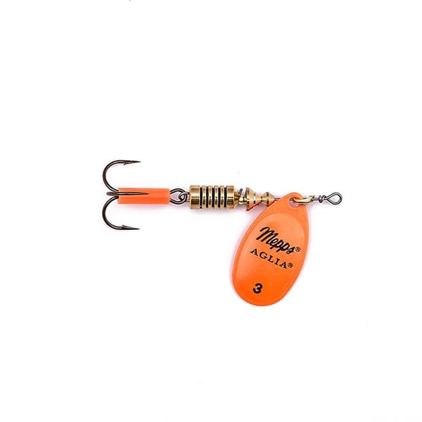 Mepps Aglia FLUO ORANGE spinner no. 3 |30166303