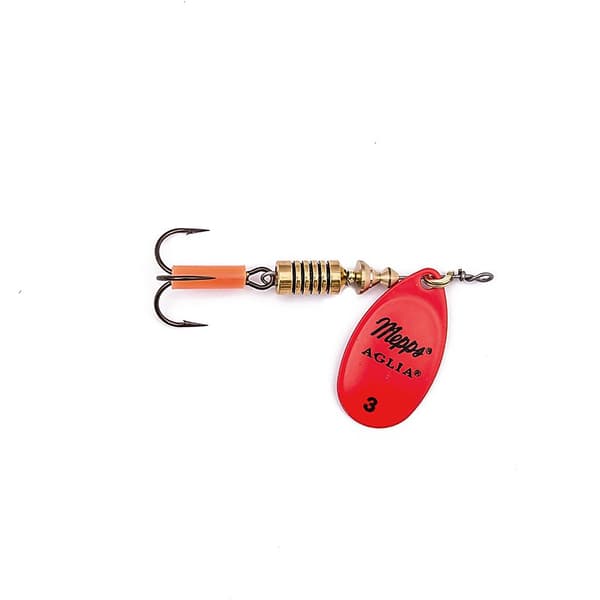 Mepps Aglia FLUO RED -lippu nro. 4 |30166704