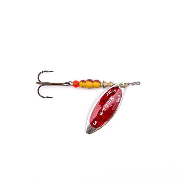 Mepps Aglia LONG REDBO SILVER -lippa nro. 3 |30225003