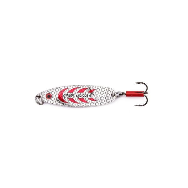 Mepps Syclops Spinner SILVER/RÖD NR. 1/12G |30927012