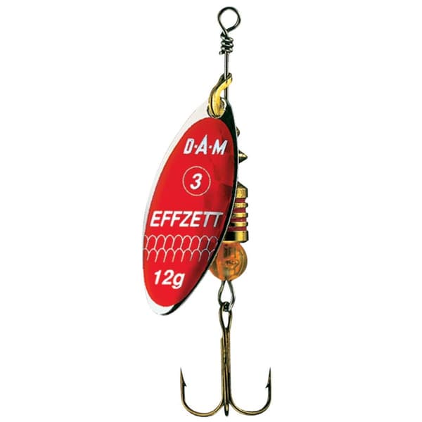 Spinner Dam EFFZETT PREDATOR Nr. 3 12G RØD-GLITTER 5126-212 |SVS5126212