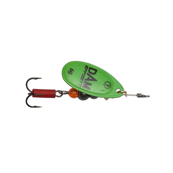 Spinner Dam EFFZETT FLUO SPINNER NR 4 10G VIHREÄ 60683 |SVS60683