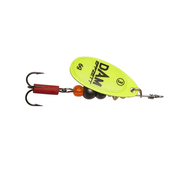 Spinner Dam EFFZETT FLUO SPINNER NR. 2 4G GUL 60665 |SVS60665