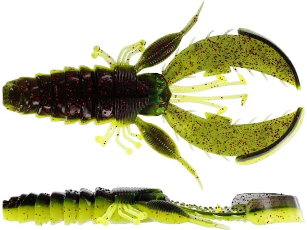 Crecraw Creaturebait 14 cm 32 g musta/chartreuse | P157-563-019