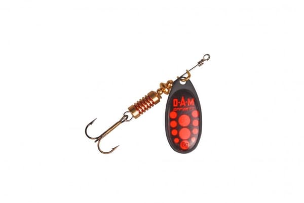 Dam Standard Spinner Nr. 1 3G SJUNKANDE SVART RÖD |SVS5131101