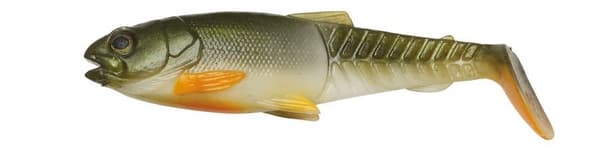 Sg Craft Kannibal Paddletail 8,5 cm 7 g Olivpärla Hot Orange | SVS71808