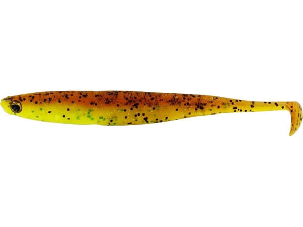 Westin Kickteez Shadtail 15cm 10g Brun Lime |P150-549-021