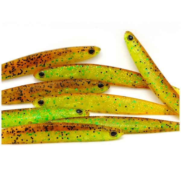 Westin Kickteez Shadtail 15cm 10g Brun Lime |P150-549-021