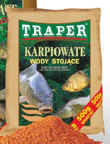 TRAPER 5kg fiskemad Stille vand STOR og BILLIG til KARPER og BRASEN