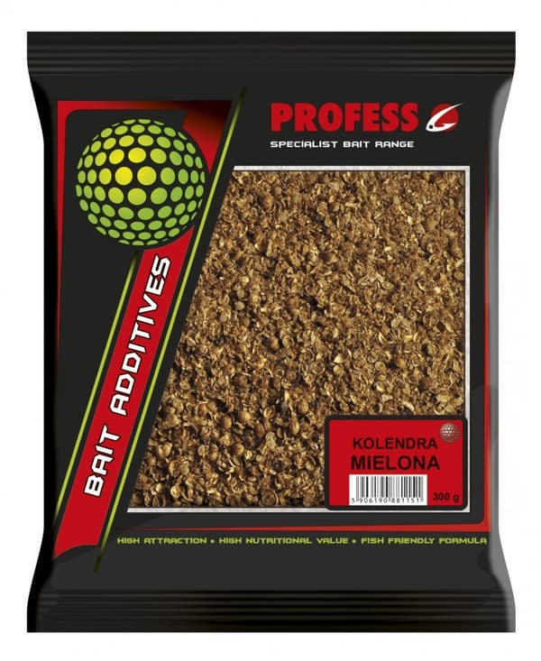 Profess Groundbait Tilsætningsstof Malet Koriander 0,3 kg |5906190880857