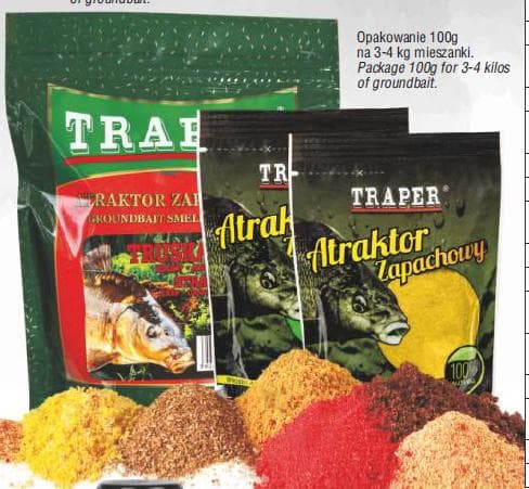 Lokkemiddel Traper 250g peberkage 01172