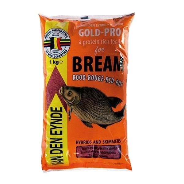 Fiskemad MVDE 1kg GOLD-PRO BREAM RED til BREAM EFFEKTIV til konkurrencer | EZ-BRR