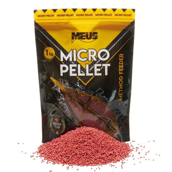 Meus Pellet Durus 2mm Mikropellet Jordbær 1kg folie |PD2TKA