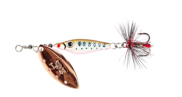 SPINNINGAGD Lucky John TRIAN BLADE LONG til ABORRER lille 6g 1 stk |LJTBL6-006