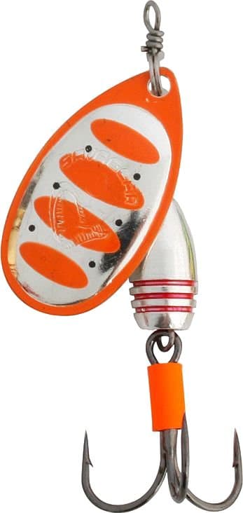 SG ROTEX SPINNER 2 5.5G SJUNKANDE FLUO ORANGE/SILVER |SVS42121