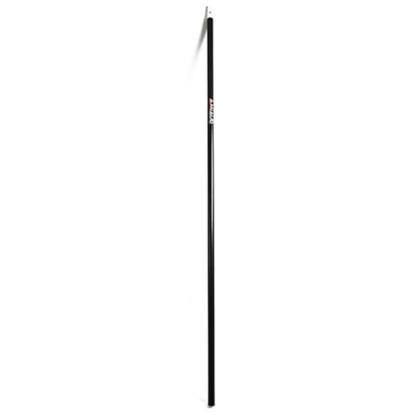 Amiaud Clip-on Hvy Sheated Landing Net Handle Musta 200 cm