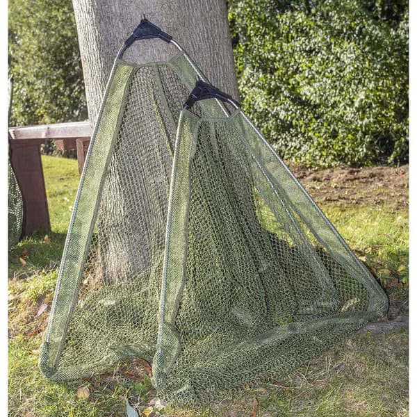 Korum Landningsnäthuvud Folding Triangle Grönt 75 cm