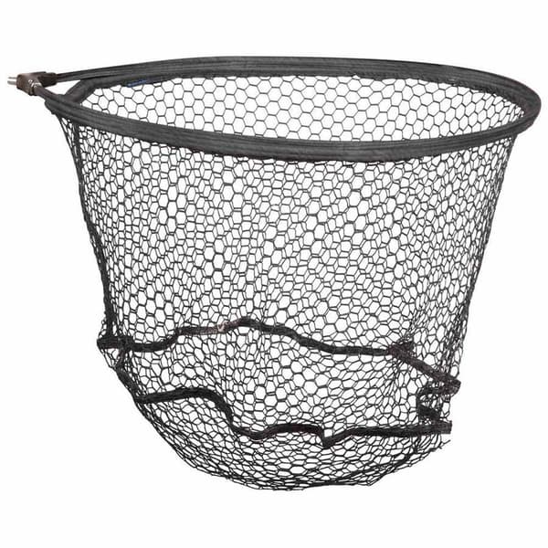 Cresta Landingsnethoved Rubber Strong Sort 60 x 50 cm