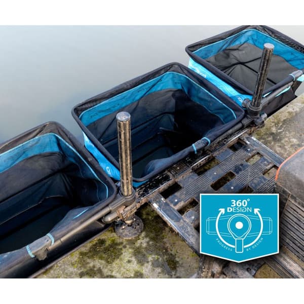 Cresta Keepnet Soft Carp 360º Block Blå 2.5 m