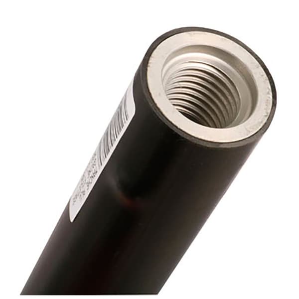 Amiaud Sheathed Aluminium Handle Thread M20 Sort