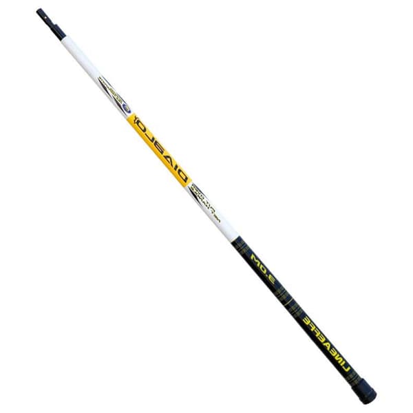 Lineaeffe Diablo Put Over Net Handle Gul,Sort,Søvfarvet 4.00 m