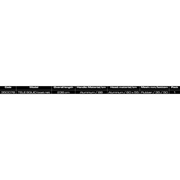 Cinnetic Taitettava Verkko Squid Boat Kultainen 236 cm