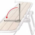 Miniatyrbillede 2 af 2: Douglas Marine Stige Platform Fodable Håndtag Søvfarvet 40 cm