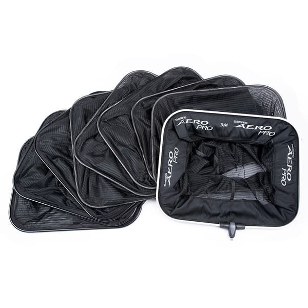 Shimano Fishing Rektangulært Keepnet Aero Pro Sort 3 m