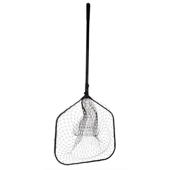 Landningsnät SWD 60x60x60cm teleskopisk 2,3m spik