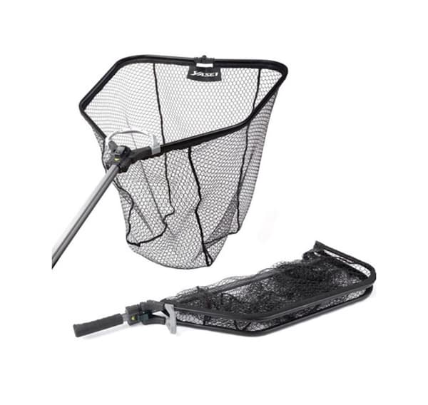 Yasei Rubber Medium Landingsnet 60x50x70cm