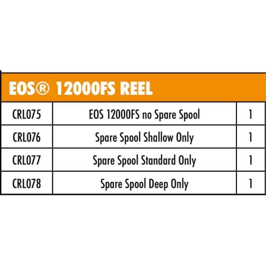 Fox International Varapuola Eos Shallow Musta 12000