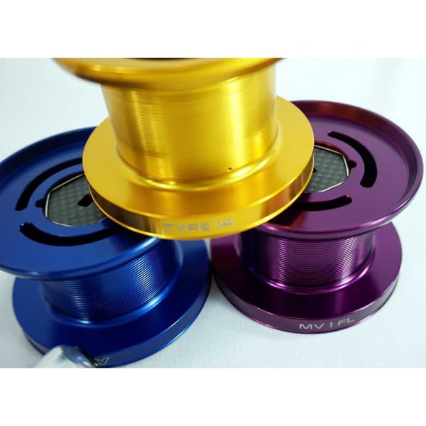 Mvspools Lige Reservespole I Aluminium Mv1 Søvfarvet T3