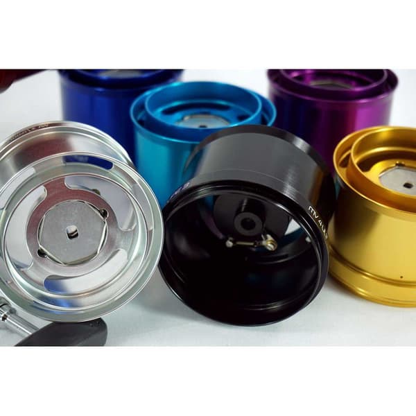 Mvspools Lige Reservespole I Aluminium Mv4 Søvfarvet T3