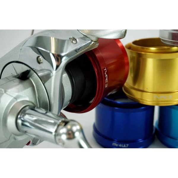 Mvspools Lige Reservespole I Aluminium Mv4 Søvfarvet T3