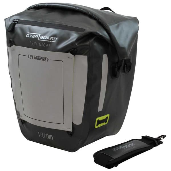 Overboard Rygsæk Waterproof Saddlebag 25l Sort,Grå