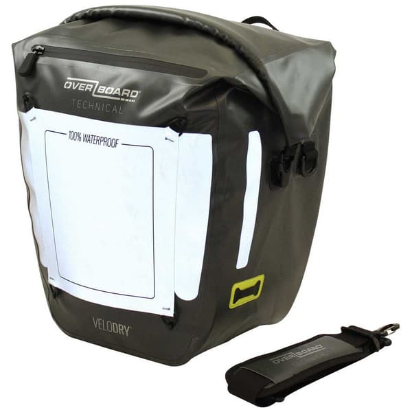 Overboard Rygsæk Waterproof Saddlebag 25l Sort,Grå
