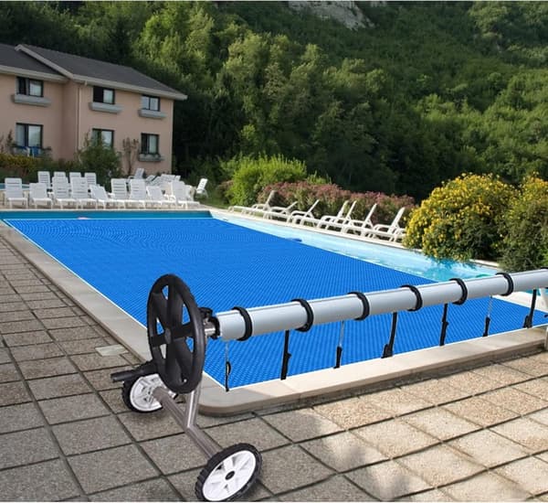 Set de 8 Sangles de Maintien pour Film de Piscine | Sangles et Clips de Fixation pour Les enrouleurs | Tilbehør