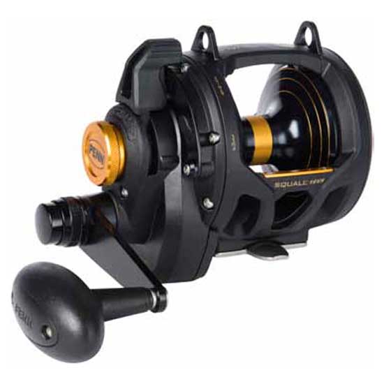 Penn Uistelukela Squall Lever Drag 2 Speed Musta 16VS