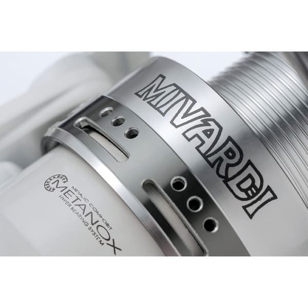 Mivardi Karpfiskehjul Methodix Silver 5000
