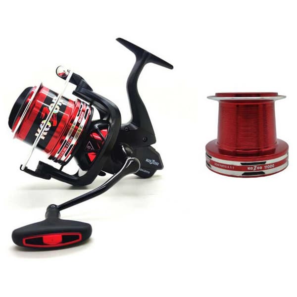 Akami Surfcasting Reel Kozor Red Edition Søvfarvet 8000