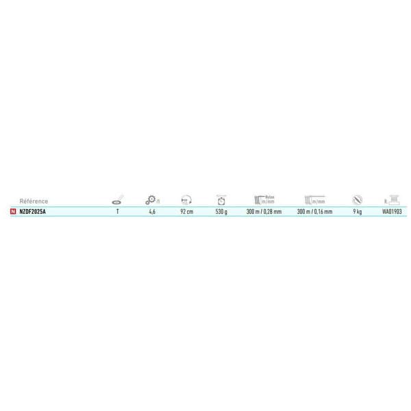Daiwa Karperfiskespole N´zon Distance Feeder 2020 Sort 25 A