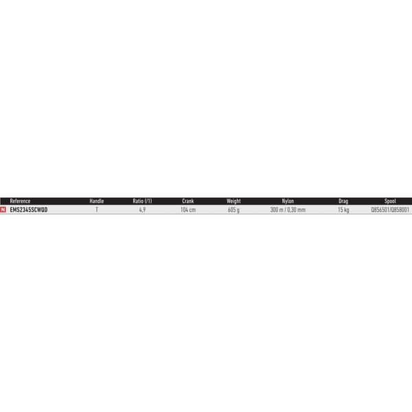 Daiwa Surfcasting Rulle Emblem Surf Scw Qd 2023 Guld 45